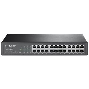 TP-LINK 24ポート 10/100Mbps デスクトップ/ラックマウント スイッチ TL-SF1024D