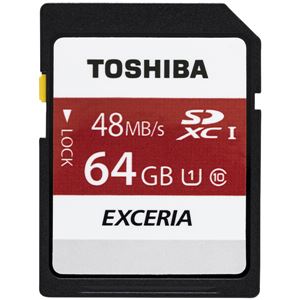 東芝 EXCERIA SDXCメモリカード 64GB SD-FU064G 商品写真