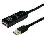 ハイパーツールズ USB2.0アクティブ延長ケーブル 12m CBL-203B-12M