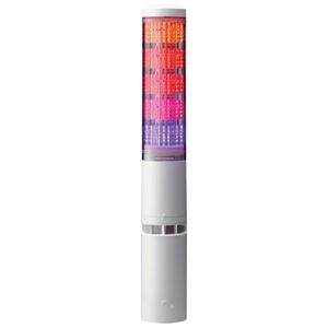 パトライト 積層情報表示灯 直付けタイプ LA6-5DTNWB-POE