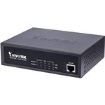 VIVOTEK AW-FET-050A-065 4ポート PoEスイッチ (4P FE PoE + 1PFE)(PoE+対応)(65W)(5年保証) AWFET050A065