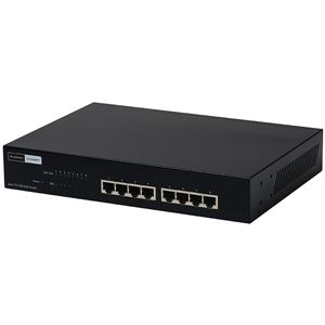 プラネックスコミュニケーションズ PoE対応 8ポート 電源内蔵スイッチングハブ(メタル筐体) FX-0404IMP2