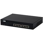 プラネックスコミュニケーションズ PoE対応 8ポート 電源内蔵スイッチングハブ(メタル筐体) FX-0404IMP2