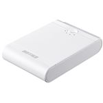 バッファロー(サプライ) モバイルバッテリー 13400mAh 自動判別 2ポート ホワイト BSMPB13401P2WH