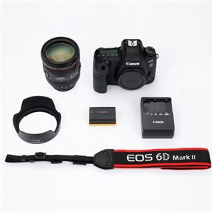 キヤノン デジタル一眼レフカメラ EOS 6D Mark II(WG)・EF24-70 F4L IS USMレンズキット 1897C014 商品写真2
