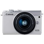 キヤノン ミラーレスカメラ EOS M100・EF-M15-45 IS STM レンズキット(ホワイト) 2210C014