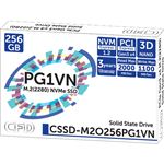 CFD販売 M.2接続 SSD 256GB 3D NAND採用 CSSD-M2O256PG1VN