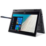 Acer TMB118RN-A14Q (Celeron N3350/4GB/128GSSD/11.6/Windows 10 Pro 64bit /WindowsInk/コンバーチブル/モバイル/マットブラック/Office なし/1年保証) TMB118RN-A14Q