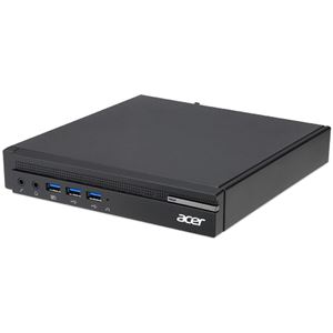 Acer VN4640G-S58Q1L6 (ミニタワー/Core i5-7400T/8GB/128GSSD/ドライブなし/Windows 10 Pro64bit/DisplayPort/HDMI/VGA/1年保証/ブラック/Office Personal 2016) VN4640G-S58Q1L6 商品写真2