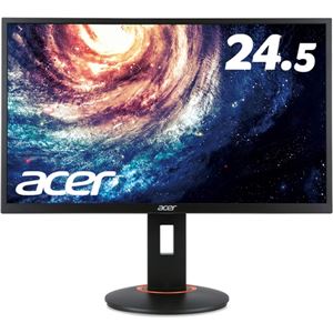 Acer 24.5型ワイド液晶ディスプレイ XF250Qbmidprx(TN/非光沢/1920x1080/フルHD/400cd/1ms/DVI-D(Dual Link対応)、HDMIv2.0、DisplayPort v1.2/スピーカー/ヘッドホン端子) XF250Qbmidprx