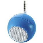 エレコム 3.5φスマートフォン用スピーカー/コンパクト/アンプ内蔵/1.5W/充電式/ブルー ASP-SMP050BU