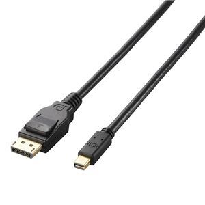 エレコム Mini DisplayPortケーブル/Ver1.2a/1.5m/ブラック CAC-DPM1215BK 商品画像