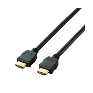 エレコム HDMIケーブル/イーサネット対応/カラー/1.5m/ブラック DH-HD14EC15BK