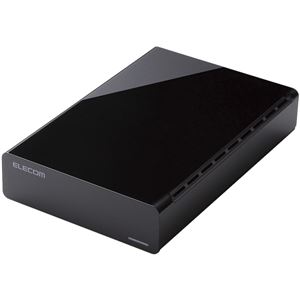エレコム e:DISKデスクトップ USB3.0 3TB Black 法人専用 ELD-CED030UBK 商品画像
