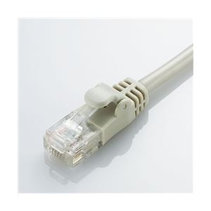エレコム CAT5e準拠 やわらかLANケーブル 10m(ライトグレー) LD-CTY/LG10