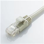 エレコム CAT6準拠 GigabitやわらかLANケーブル 3m(ライトグレー) LD-GPY/LG3