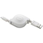 エレコム microUSBケーブル/2A出力/巻取/通信・充電/0.7m/ホワイト MPA-AMBR2U07WH