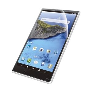 エレコム docomo AQUOS PAD SH-06F用指紋防止エアーレスフィルム/光沢タイプ TBD-SH06AFLFANG