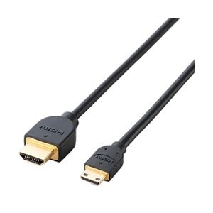 エレコム タブレットPC用HDMIケーブル/HDMI(A・19ピン)-HDMIミニ(C・19ピン)/2.0m/ブラック TB-HD14EM20BK 商品画像