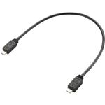 エレコム タブレットPC用microUSBケーブル/microA-microB/0.3m/ブラック TB-MAMB03BK