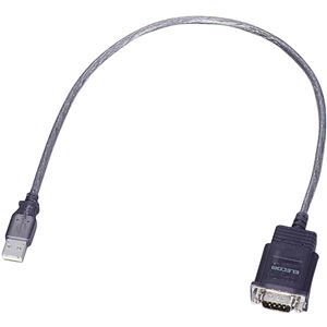 エレコム USB to シリアル変換ケーブル/USBオス・RS-232C用/グラファイト UC-SGT1 商品写真2