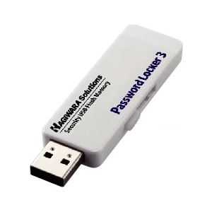 ハギワラソリューションズ USB2.0/1.1 セキュリティ機能付USBメモリ/32GB/ホワイト/1年保証モデル HUD-PL32GM