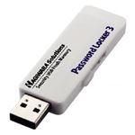 ハギワラソリューションズ USB2.0/1.1 セキュリティ機能付USBメモリ/32GB/ホワイト/1年保証モデル HUD-PL32GM