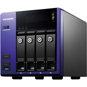 アイ・オー・データ機器 Windows Storage Server 2016 WorkgroupEdition/Intel Celeron搭載 4ドライブ法人向けNAS 8TB HDL-Z4WQ8D