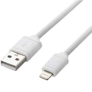 Logitec Lightningコネクタ付USBケーブル/ストレート/AV売場用/1.5m/ホワイト LHC-UALO15WH