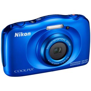 ニコン デジタルカメラ COOLPIX W100 ブルー COOLPIXW100BL 商品写真4