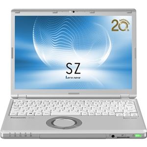 パナソニック Let's note SZ6 法人(Corei5-7200U/8GB/SSD256GB/W10P64/12.1WUXGA/電池S) CF-SZ6ED9QS 商品写真