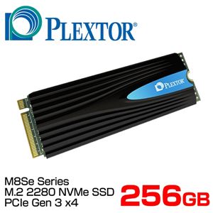 PLEXTOR M.2 2280 PCI-Express 3.0 x4接続 NVMe ヒートシンク付 256GBSSD PX-256M8SeG 商品画像