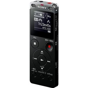 SONY ステレオICレコーダー FMチューナー付 4GB ブラック ICD-UX560F/B