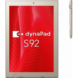 東芝 dynaPad S92/D:AtomZ8300、4GB、64GB_フラッシュメモリ、デジタイザー+タッチパネル付12.0型WUXGA+、WLAN+BT、キーボードドック付、Win10Pro64bit、Office無