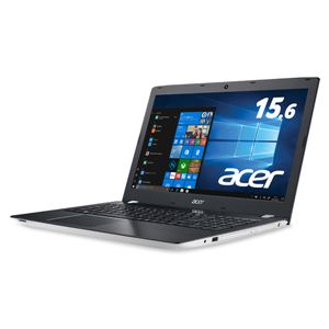 Acer Aspire E 15 E5-576-F58G/W (Corei5-7200U/8GB/1TB/DVD±R/RWドライブ/15.6型/Windows 10Home(64bit)/Officeなし/マーブルホワイト)