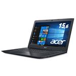 Acer Aspire E 15 E5-576-F58U/K (Core i5-7200U/8GB/256GBSSD/DVD±R/RWドライブ/15.6型/Windows 10Home(64bit)/Officeなし/オブシディアンブラック)