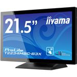 iiyama 21.5型ワイド液晶ディスプレイ ProLite T2234MSC-B3X(IPS、投影型静電容量方式タッチパネル) マーベルブラック