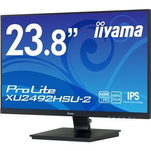 iiyama 23.8型ワイド液晶ディスプレイ ProLite XU2492HSU-2 (IPS、LED)マーベルブラック