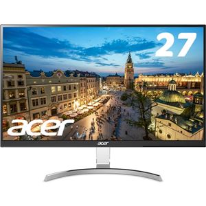 Acer 27型ワイド液晶ディスプレイ RC271Usmidpx(IPS/非光沢/2560x1440/QHD/350cd/4ms/DVI-D(DualLink対応)・HDMI・DisplayPort)