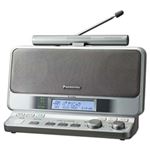 パナソニック(家電) FM-AM 2バンドレシーバー (シルバー)