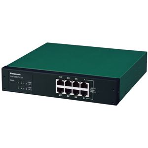 パナソニックESネットワークス 8ポート レイヤ2スイッチングハブ GA-UM6T-ESD3年先出しセンドバック保守バンドル