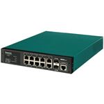 パナソニックESネットワークス 10ポート PoE給電スイッチングハブ SK-EML8TPoE+