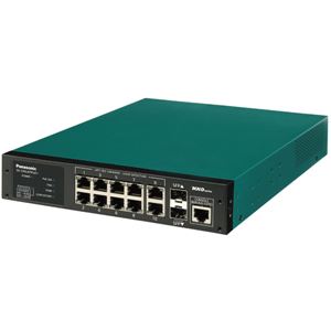 パナソニックESネットワークス 10ポート PoE給電スイッチングハブ SK-EML8TPoE+3年先出しセンドバック保守バンドル