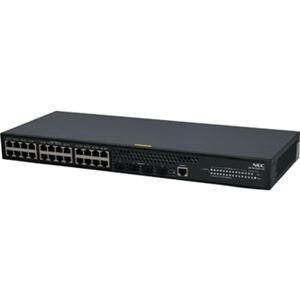 NEC QX-S4124GT-4G 1Gx24p SFPx4p レイヤ2インテリジェントスイッチ