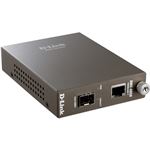 D-Link DMC-805G メディアコンバータ 1000BASE-T to mini GBICSFPスロットタイプ/LCコネクタ