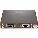 D-Link メディアコンバータ 10/100BASE-T to 100BASE-FX1芯シングルモード/WDM対応/TX:1310nm、RX:1550nm