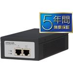 APRESIA Systems ApresiaLightIJ-1GPoE-Plus【5年間無償保証付き】PoE+インジェクター(50℃耐熱)