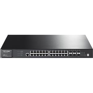 TP-LINK JetStream 28-Port Gigabit Stackable L2+ ManagedSwitch