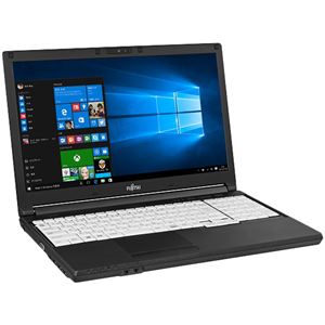 FUJITSU LIFEBOOK A576／SX （Core i3-6100U／4GB／500GB／DVD／Win7Pro32（10DG）／WLAN）