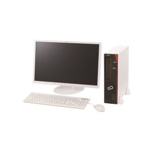 FUJITSU FMVD27006P+アイオーデータ機器17型モニタセット